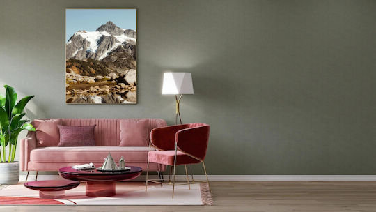 iLovePrints Mountain Reflection Gemälde 70x100