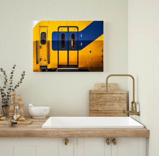 Панел Colorful Train Врата Многоцветна Врата На Влак 100x70