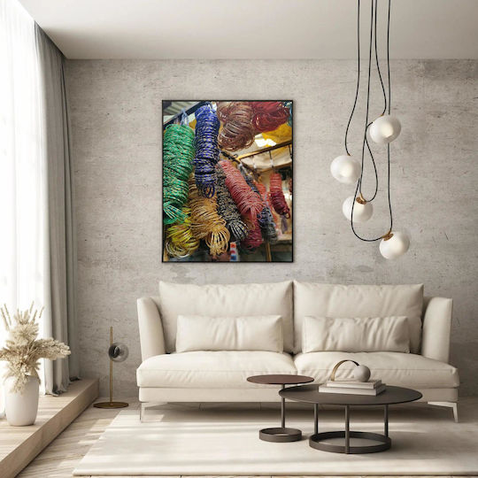 Панел Colorful Bangles Display Ендикация на Многоцветни Гривни 70x100