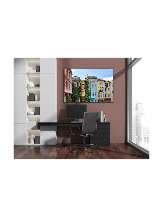 Πίνακας Colorful Buildings On A Bright Day Πολύχρωμα Κτίρια Μια Φωτεινή Μέρα 150x100