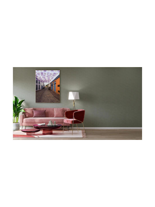Панел Colorful Festive Street Многоцветен Празничен Път 70x100