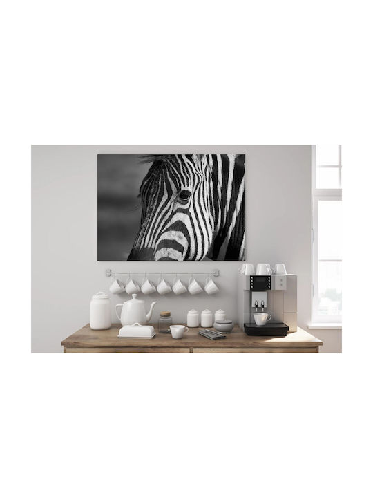 Black White Zebra Painting 120x80