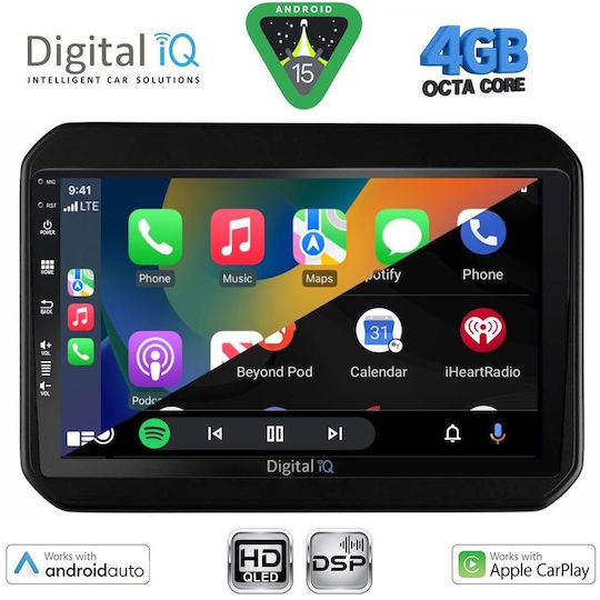 Digital IQ Car Audio System for Suzuki Ignis 2016 with Touch Screen 9" Digital IQ BXF 16676 CPAA