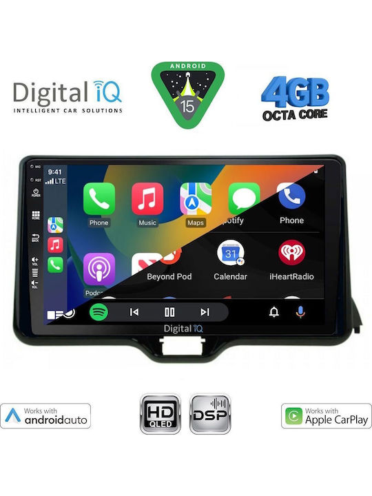 Digital IQ Car Audio System for Toyota Yaris Mazda 2 2023 with Touch Screen 10 Digital IQ BXF 16738 CPAA