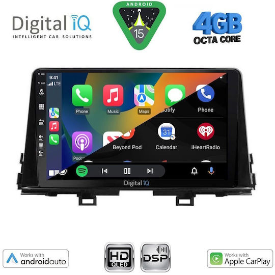 Digital IQ Car Audio System for Kia Picanto 2021 with Touch Screen 9" Digital IQ BXF 16310 CPAA