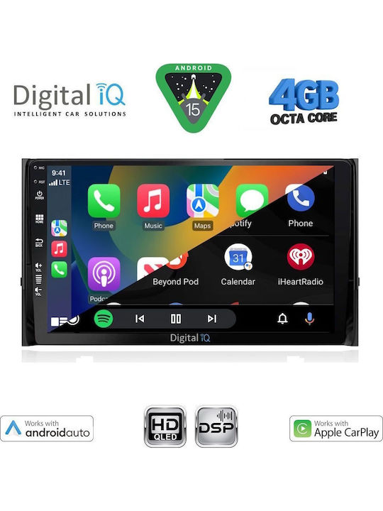Digital IQ Car Audio System for Skoda Karoq Kodiaq 2016+ with Touch Screen 10"