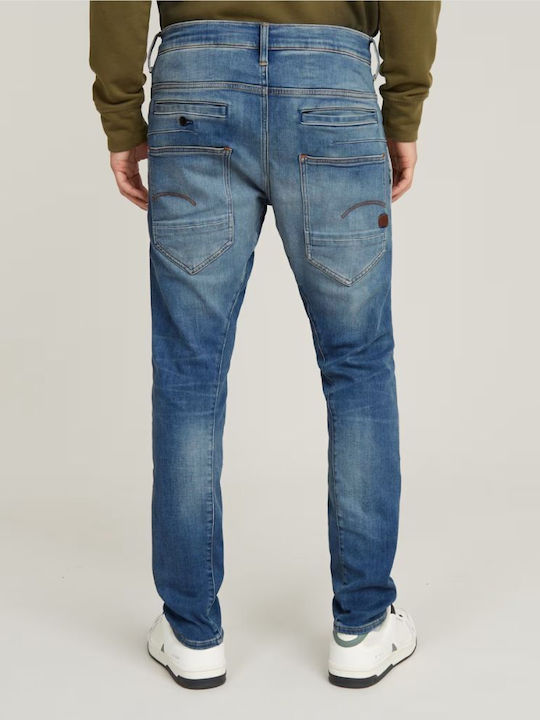 G-Star Raw D-Staq 3D Men's Elastic Slim Fit Blue Jeans Pants