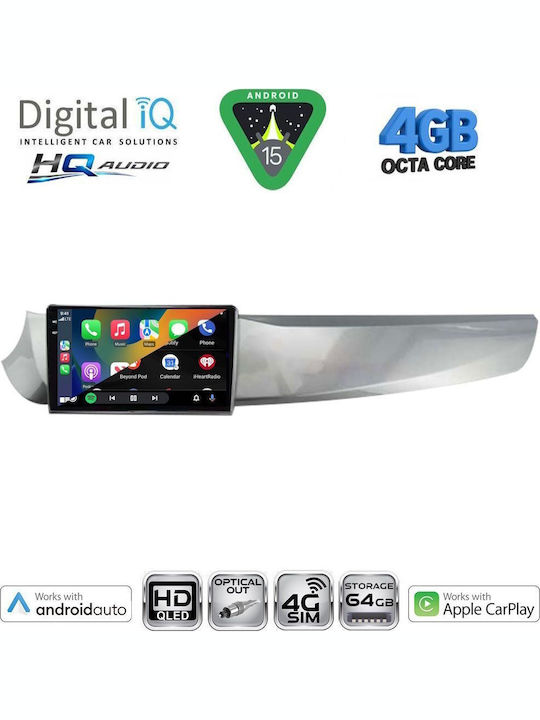 Digital IQ Car Audio System for Alfa Romeo Giulietta 2010-2014 Bluetooth USB WiFi GPS Apple CarPlay Android Auto with 9" Touch Screen