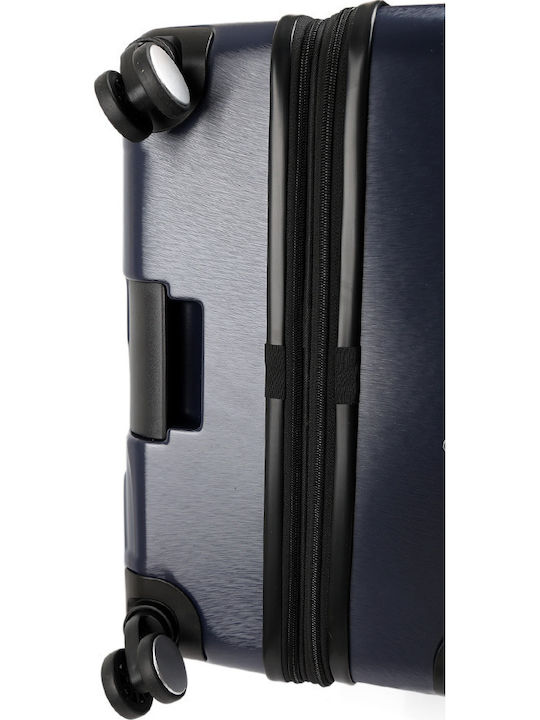 Calvin Klein State Of Flow Large Hard Blue Suitcase
