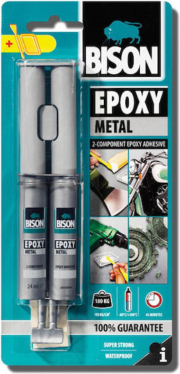 Bison Σιδηρόστοκος Εποξειδικός / 2 Συστατικών 24ml
