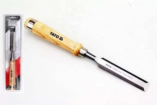 Yato Skewed Chisel 25mm with Wooden Handle