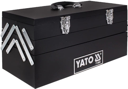 Yato Hand Tool Case Metallic 5 Slots Dimensions: W46xD20xH22.5cm
