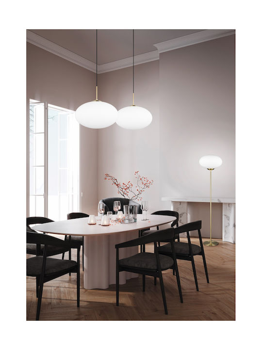 Trio Lighting Fomento Floor Lamp H150xW40cm. with Socket for Bulb E27 Bronze