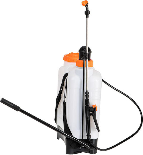 Adler Pulverizator cu Rucsac cu Capacitate de 16l 3bar în Culoare Gri
