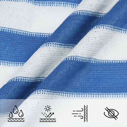 vidaXL Rectangular Blue Shade Sail 2x2.5m