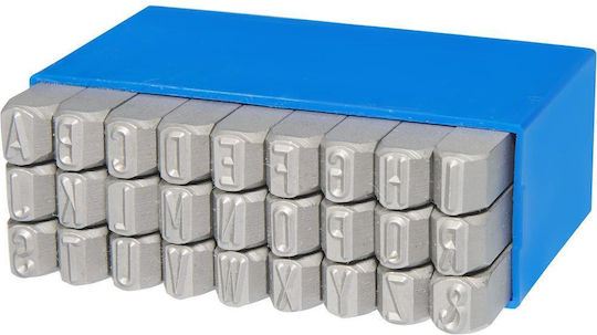 Set Uppercase Letter Punches 12 Mm S