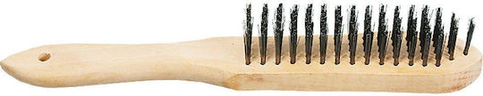 Topex Wire Brush 14A616 Brush with Wooden Handle