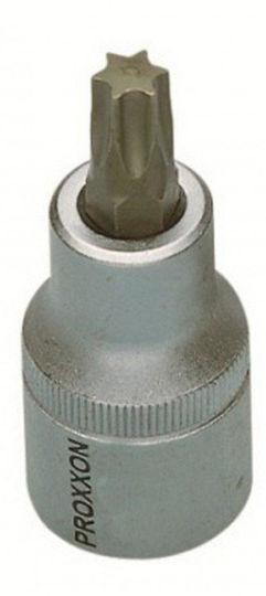 Proxxon Bit-Stecknuss mit Torx-Bit und Antriebsvierkant 1/2'' Größe T55x55mm 1Stück