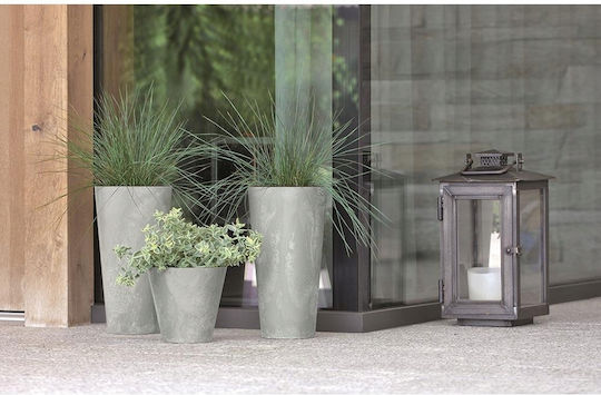 Prosperplast Tubus Übertopf Beton Gray 25x23.3εκ.