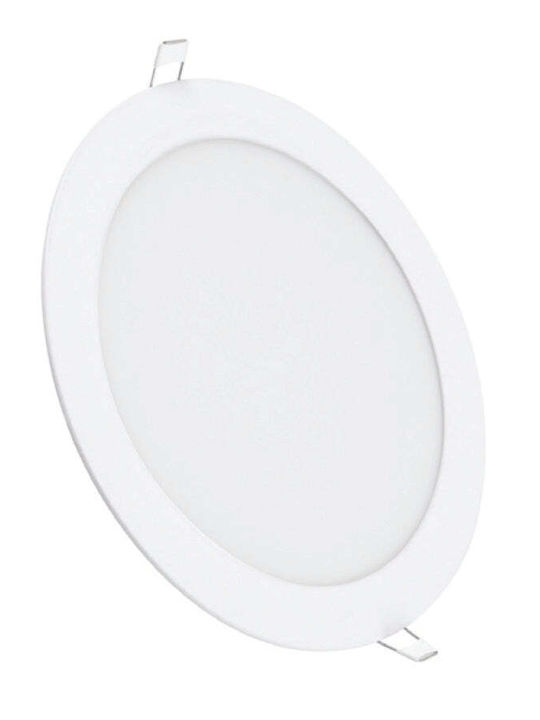Just LED Rund Vertieft LED Panel 18W