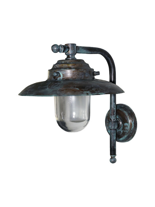 DITS Lighting Iluminat Exterior Montat Pe Perete Cu Umbră E27 IP64