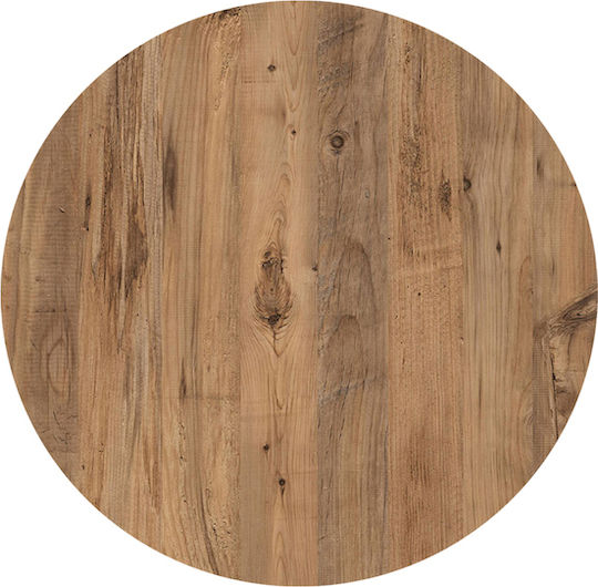 Eckiges Wandregal Braune 60x22x109cm