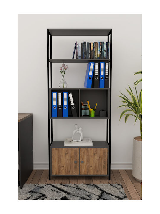 Bibliotecă Multicolor 76x30x181 cm