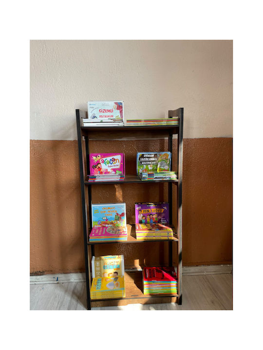 Brown Bookcase 56x26x115cm