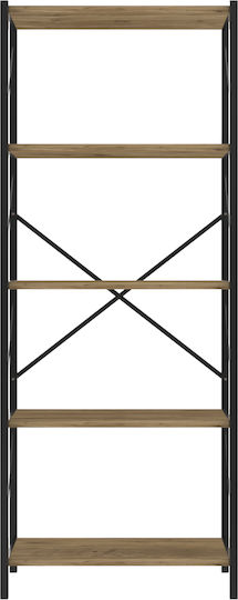 SteweHome Bücherregal Braun 150x30x150cm