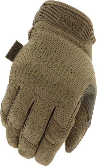 Mechanix Wear Original Coyote M Γάντια Εργασίας Μπεζ Συνθετικού Δέρματος