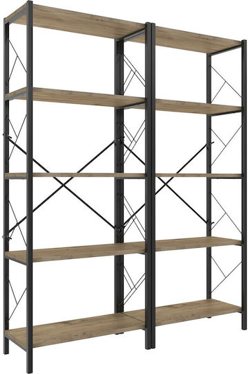 Βιβλιοθήκη Καφέ 151x30x30εκ.