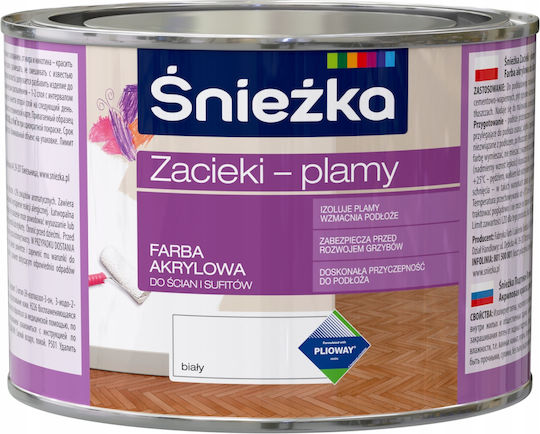 Śnieżka Flecken Tropfen Acrylfarbe Wände Decken 0.4l