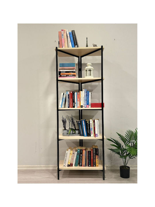 SteweHome Bücherregal Braun 60x20x160cm