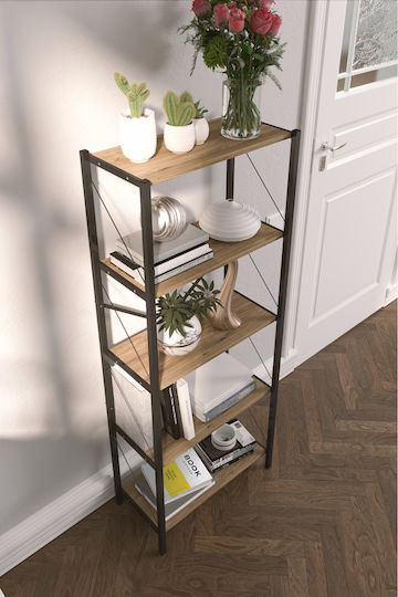 SteweHome Bücherregal Braun 150x60x150cm