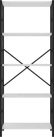White Bookcase 150x30x150cm