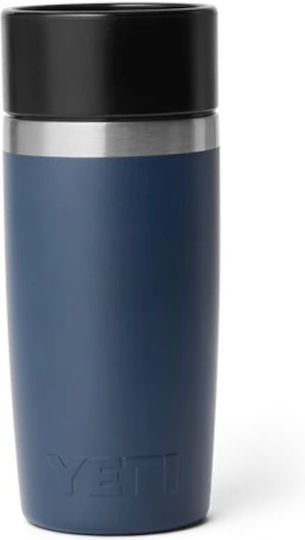 Yeti Rambler Travel Bottle Sticlă Termos Oțel Inoxidabil Fără BPA 355ml Navy