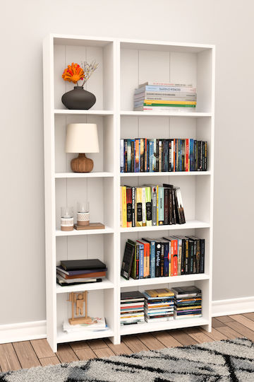 Bücherregal Gold 93x20x169cm