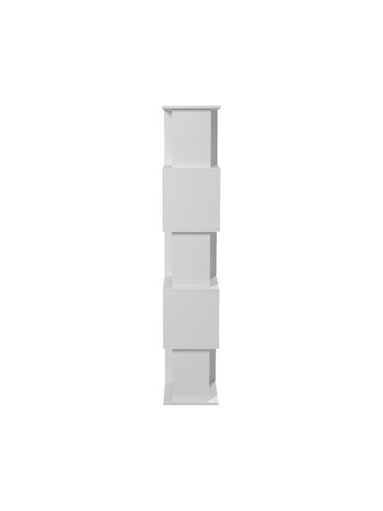 Bibliotecă Cubik Albă 35x30x161cm