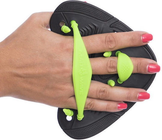 Mad Wave Finger Pro Χεράκια Κολύμβησης Μαύρα