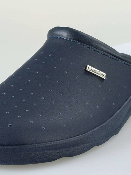 Troumpoukis Men's Anatomic Blue Clogs