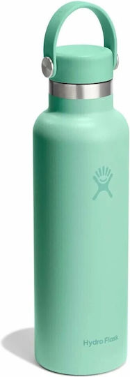 Hydro Flask Standard Flex Cap Bottle Thermos Stainless Steel 621ml Mermaid Green
