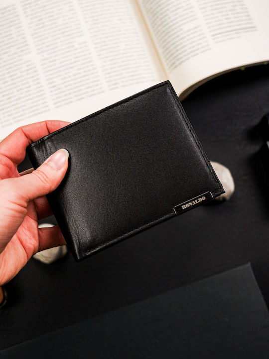 Leather Men's Wallet Black