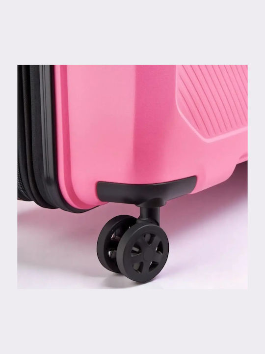 Delsey Anvers Slim Cabin Hard Pink Suitcase Height 54.5cm
