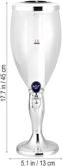 Dozator de Bere Plastic cu Robinet 1.5l