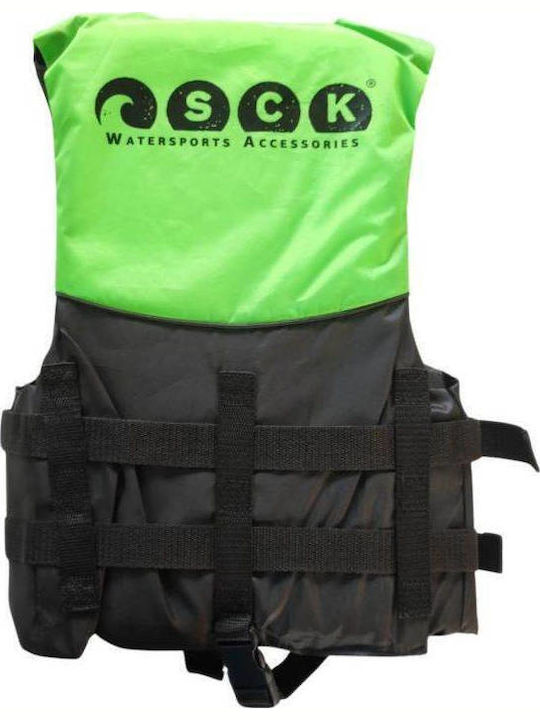 SCK Adults Life Jacket for Water Sports Green