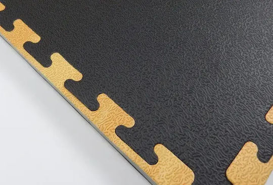 Wooden Laminate 100x100x2.5cm Puzzle Gym Mat Brown 100x100x2.5cm 1 Piece