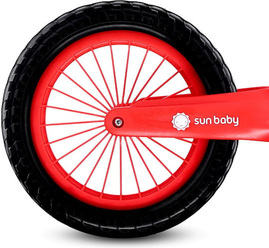 Sun Baby Kinder Balancefahrrad Rot