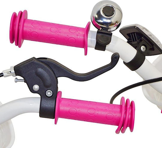 Enero Bicicletă Copii BMX 16" Alb