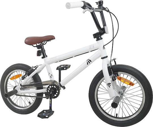 vidaXL 20" Kinderfahrrad BMX Weiß