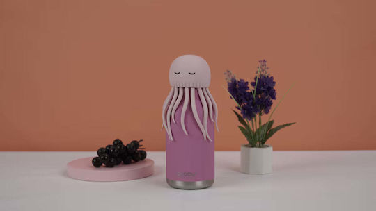 Asobu Μπουκάλι Παιδικό Παγούρι Θερμός Bestie Jellyfish 460ml